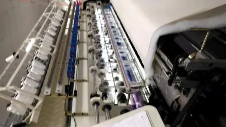 Компьютеризированная многоигольная челночная стегальная машина