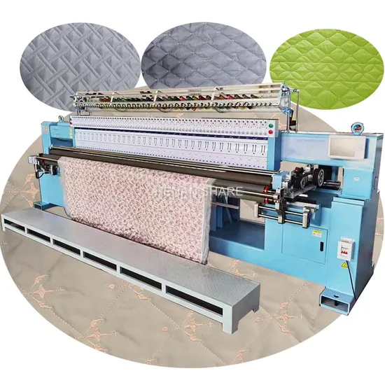 Автоматическая машина для непрерывной стежки, многоигольная вышивка