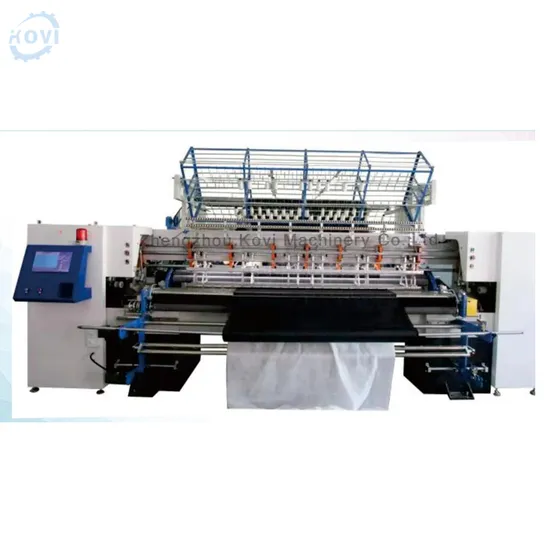 Бытовая стегальная машина с прямыми линиями для домашнего использования, многоигольная машина для изготовления стеганых одеял, цепной стежок, компьютеризированная стегальная машина