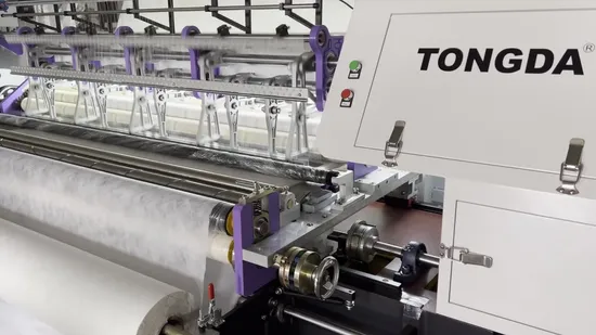 Простая в эксплуатации многоигольная стегальная машина челночного стежка Tongda